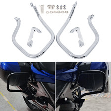 Rear Engine Guards Bumper Crash Bars Protector For BMW R1200RT 14-18 R1250RT 19+