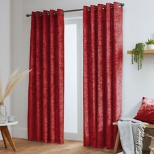 Pair crushed velvet - pair,