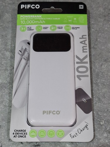 Pifco powerbank 000mah - powerbank, 10,000mah