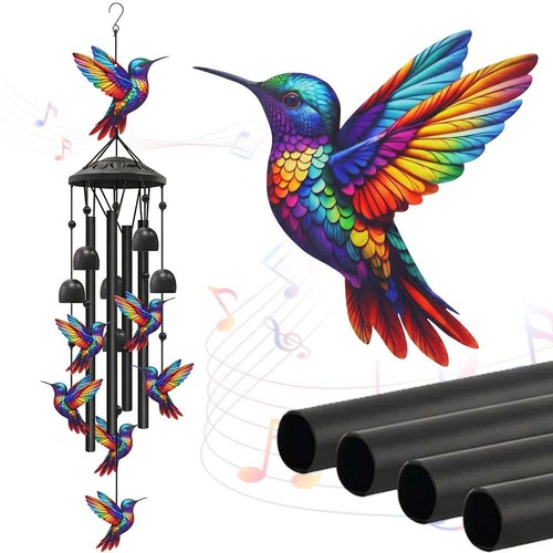 Colorful hummingbird wind - hummingbird,