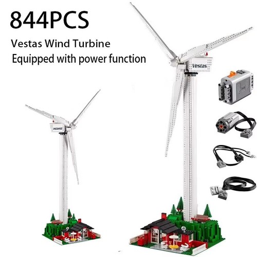 844pcs creative series vestas - creative,