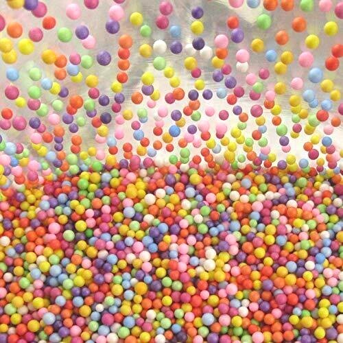 Coloured styrofoam balls - coloured,