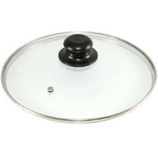 Glass Lids Saucepan Wok Casserole Frying Pan Lid 16 18 20 22 24 26 28 30 32 34cm