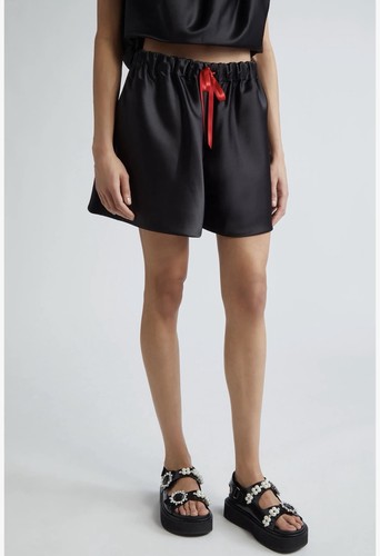 Simone rocha satin shorts - satin,