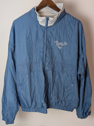 Fila shell jacket 2xl blue - fila,