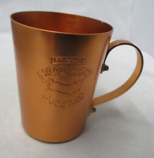Vintage Copper Smirnoff Moscow Mule Engraved Mug