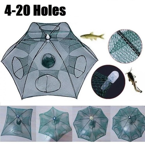 Foldable large fishing net - foldable,
