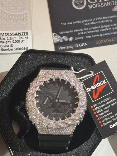 Custom iced out casio - casio, g-shock
