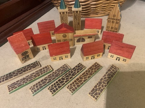 Vintage german toy houses - german,