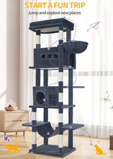 210cm Extra Large Cat Tower