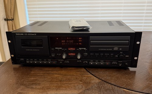 Tascam 222mkiv recorder - tascam, cc-222mkiv