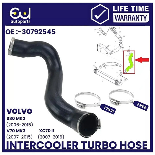 Intercooler turbo hose - turbo,