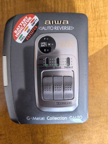 Aiwa gm80 metal - aiwa, g-metal