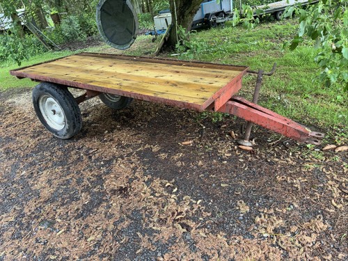 Small tractor trailer - tractor, x
