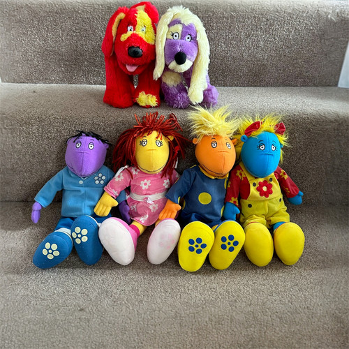 Set tweenies soft toys - 6,