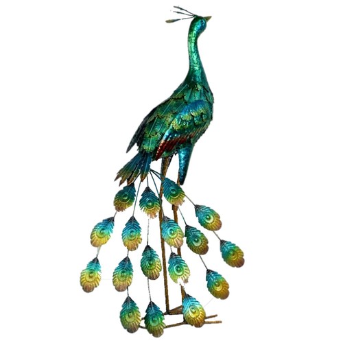 Penny the peacock - peacock, decorative