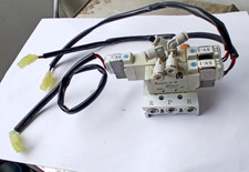 SMC 2 PORT MANIFOLD W/ SYJ5123-5G-M5 / SYJ5323-5G-M3 VALVES (BR4B.6B14)