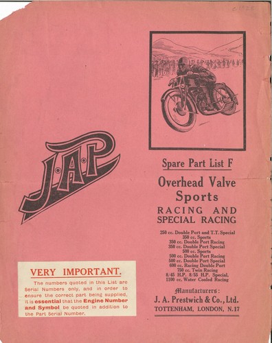 Jap motorcycle motorbike - jap,