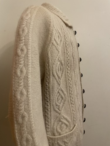 Aran cable knit - knit, cardigan