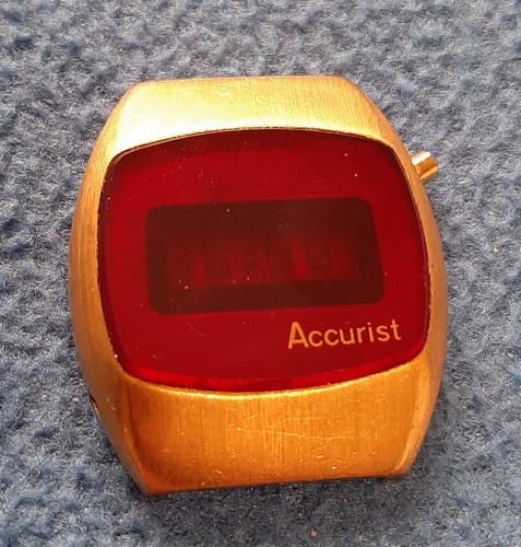Rare accurist red - rare, 1970s