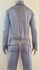 Elvis Jumpsuit Metallic Silver