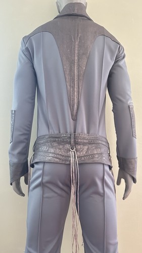 Elvis jumpsuit metallic silver - elvis,