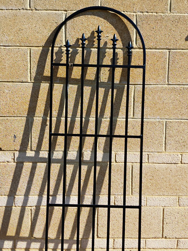 Whittingtons black metal wall - whittingtons,
