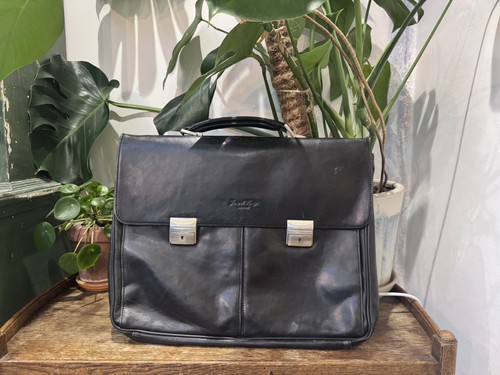 Vintage black leather - vintage,