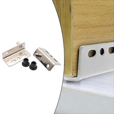 Hinges 2PCS Cabinets Comes With A Plastic Cover 40*18mm Reliable Silver