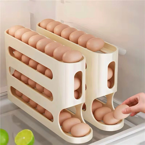 White plastic tier - white,