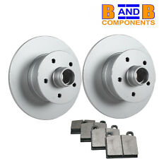 FRONT BRAKE DISCS & PADS VW T25 CAMPER TRANSPORTER 1980 - 1985 C311