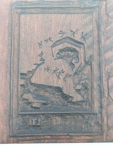 Wooden printing block - wooden,