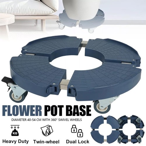 Heavy duty plant pot trolley - plant,