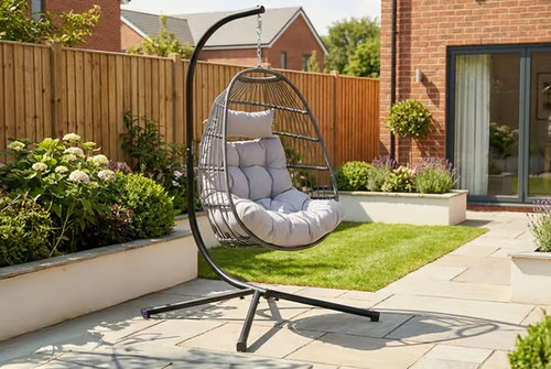 Hanging egg chair - hanging,