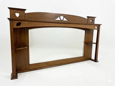 Arts crafts overmantel - &,