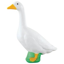 Large White Goose, Plastic Garden Décor, 23” High
