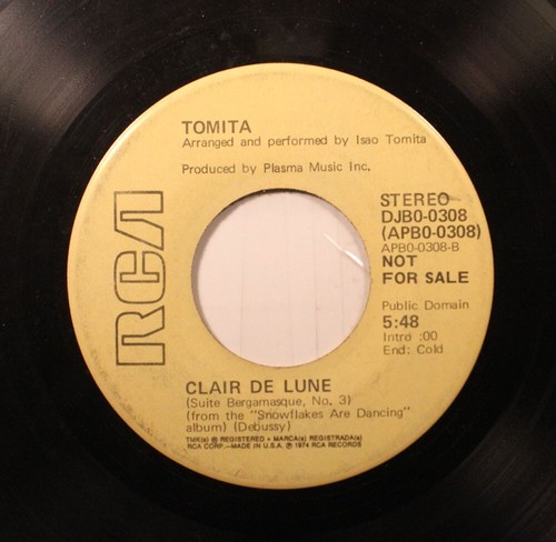 Jazz tomita clair de lune - jazz, 45