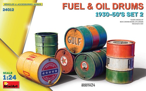 Miniart 24012 fuel oil - 1:24,