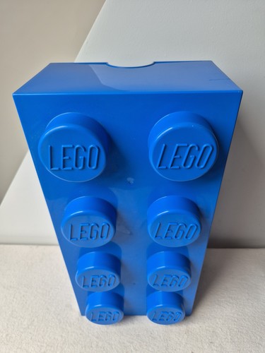 Large lego blue block - blue,