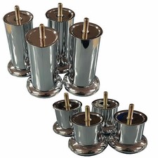 Metal Chrome Legs Feet For