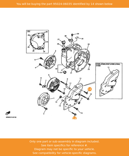 Yamaha bolt flange - yamaha,