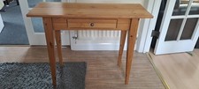 John Lewis Solid Pine Hall Console Table With Drawer 