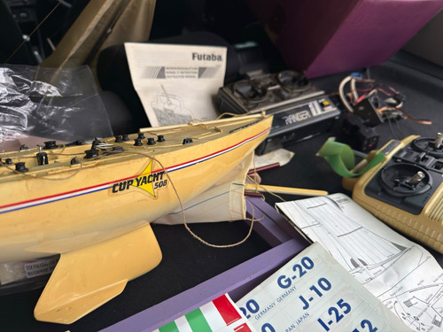 Vintage graupner cup yacht 508 - graupner,