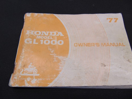 1977 honda goldwing gl1000 - 1977,