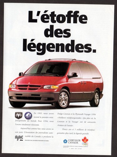 1996 dodge caravan vintage - 1996,