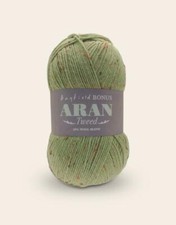 Sirdar Hayfield BONUS ARAN WITH WOOL Knitting Wool Yarn 400g- 664 Pale Sage