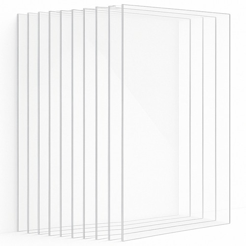 Clear acrylic sheets - &,