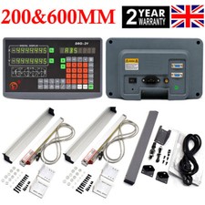 2 Axis DRO Digital Readout 8"