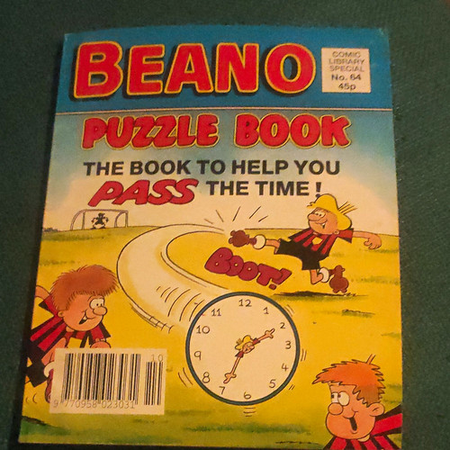 Thomson beano puzzle book - puzzle,