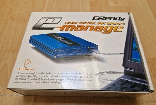 New greddy manage blue - new, e-manage